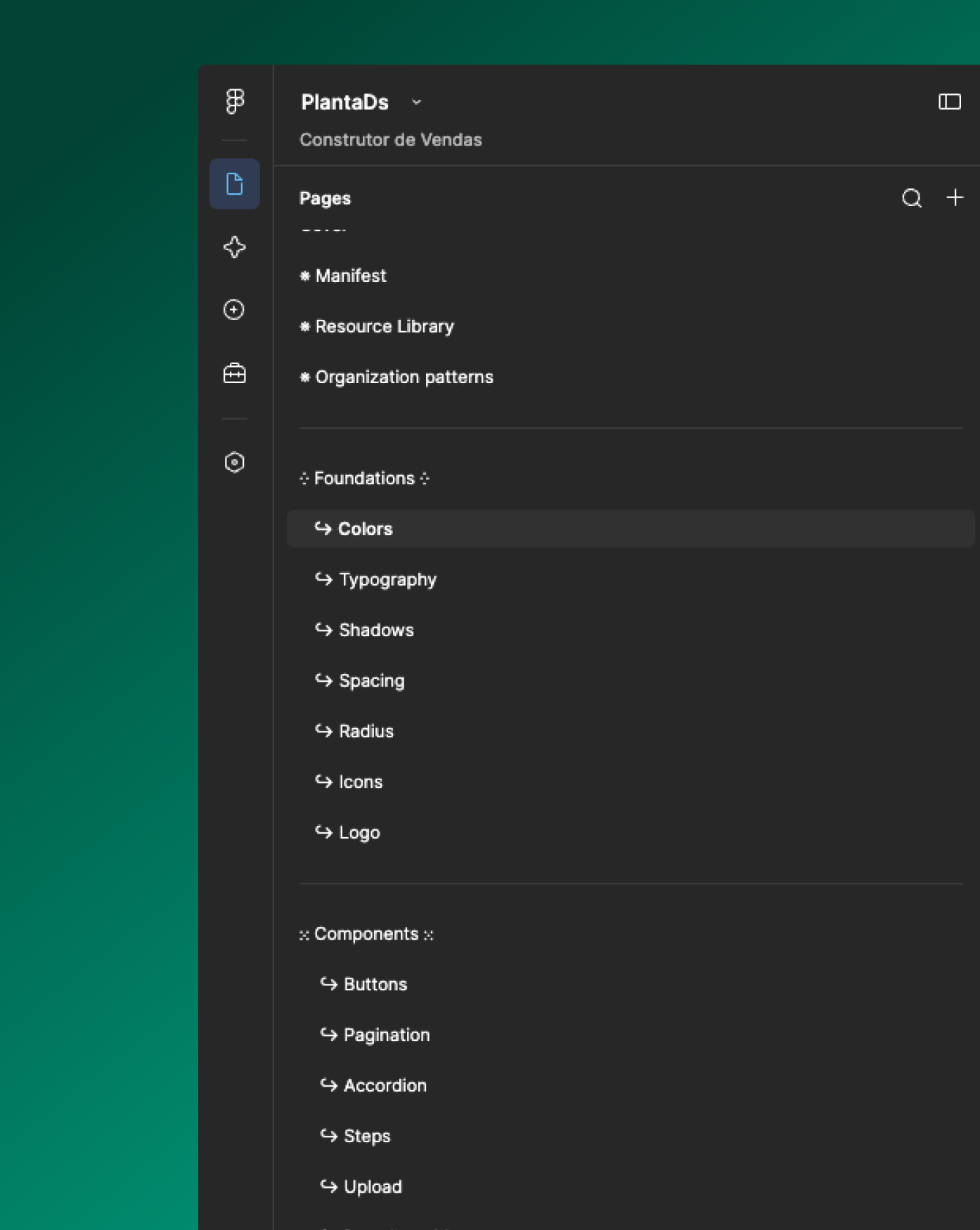 CV CRM design system overview